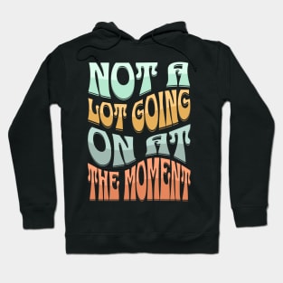 Not a Lot Going on at The Moment Hoodie